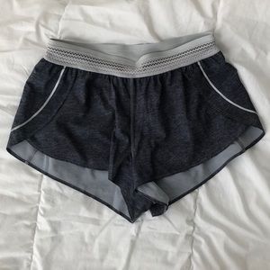 Soft size 4 gray Lululemon shorts